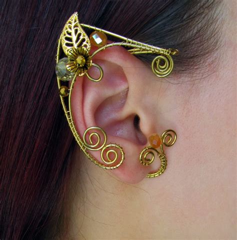 elf earring cuff|gold elf ear cuffs hypoallergenic.